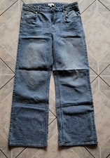 H&M, hellblaue Stretch Jeans