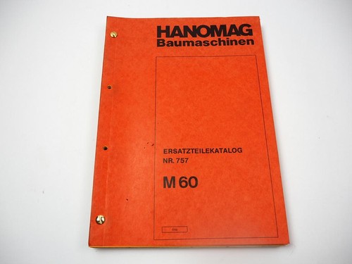 Hanomag m60 mobilbagger - hanomag,