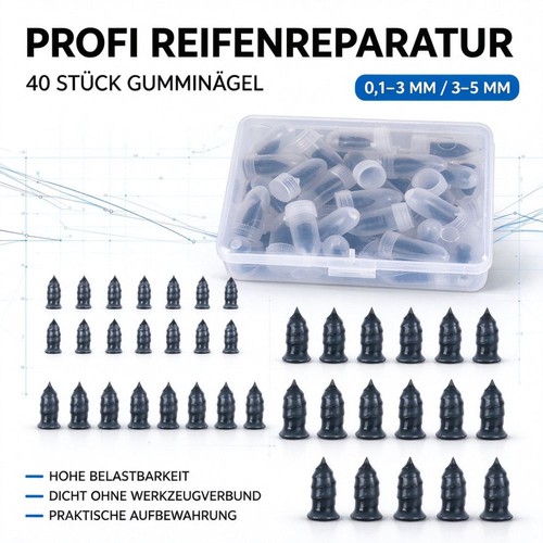 Kfz reifen reparatur set 40x - kfz,