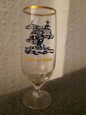 Sammlerglas DDR 20 Jahre NVA  Nationale Volksarmee, Schnellboot