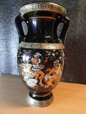 Griechische Vase - Handgefertigt - adis -  24 K Gold - Greece