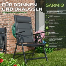 Garmio gartenstuhl balkon - gartenstuhl,