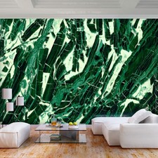 Steine Rost Grün Metalwand VLIES FOTOTAPETE 3D WOHNZIMMER TAPETE WANDBILD XXL