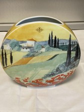 KAISER VASE ++ROTER MOHN++FRANZ HEIGL SIGN. + NUMMERIERT DEKORATIV + MIT MOTIV