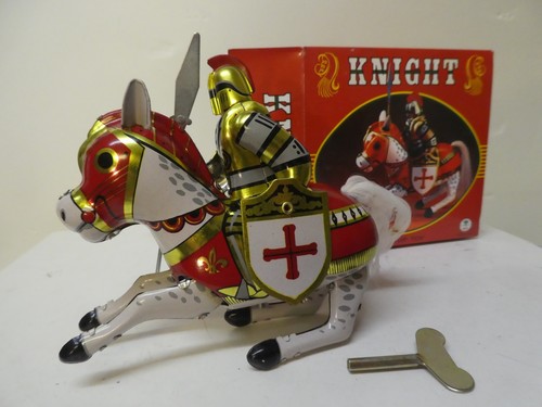 Blechspielzeug ritter auf - blechspielzeug, -ritter