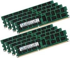 8x 8GB 64GB RDIMM ECC REG DDR3