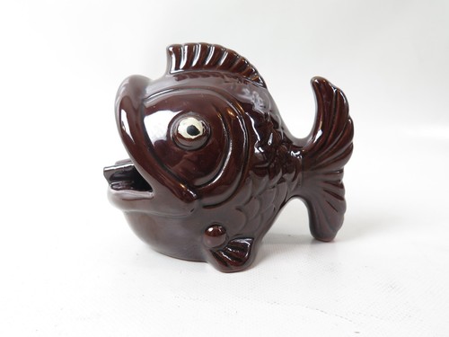 Aschenbecher keramik fischform - aschenbecher,