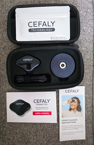 Cefaly connected migraine head - connected,