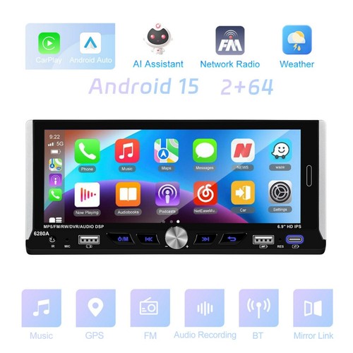 Single din autoradio - din,