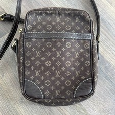 Louis Vuitton Monogram Mini Lin Canvas Danube braun M95228