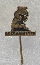 Anstecknadel ; Goldhamster von J. Dechentreiter Landmaschinen - Mähdrescher