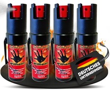 4 x Wilhelm Pfefferspray