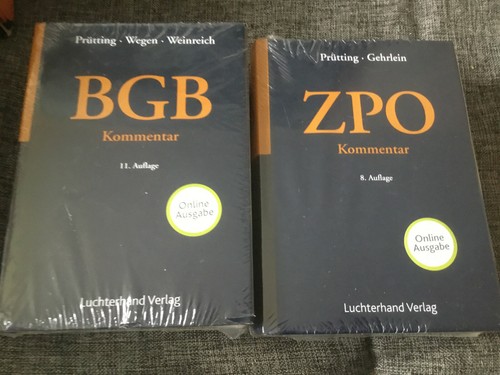 Kommentar bgb zpo - bgb,