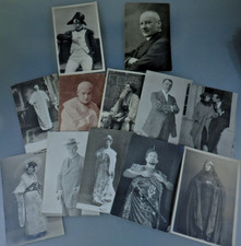 Posten 11 Foto-Autogrammkarten