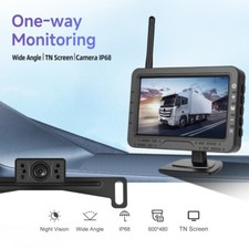 Funk Kabellos AHD Autokamera Rückfahrkamera Mit 4.3 LCD Monitor KFZ Auto PKW