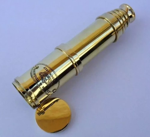 Vintage nautical teleskop - vintage,