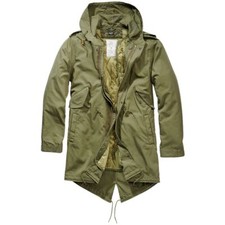 Männer US PARKA oliv Army Style Armee Jacke Winterjacke Feldjacke khaki military