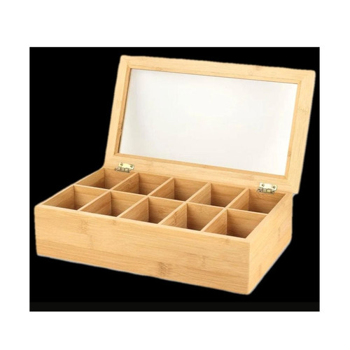 Holz bambus teebox - holz/bambus,