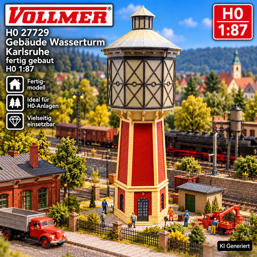 Vollmer 27729 gebäude - vollmer, h0