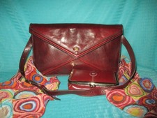 Vintage Assima Echt Leder