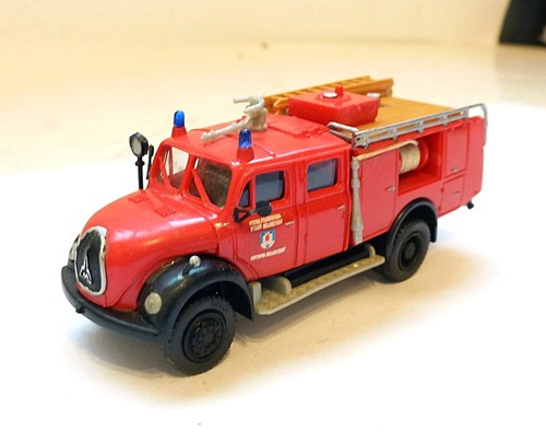 Lkw magirus rundhauber - h0,