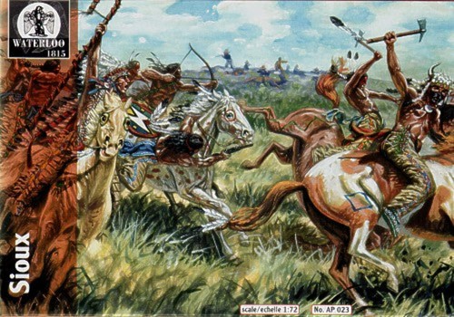 Waterloo 1815 ap023 sioux - waterloo, 1:72