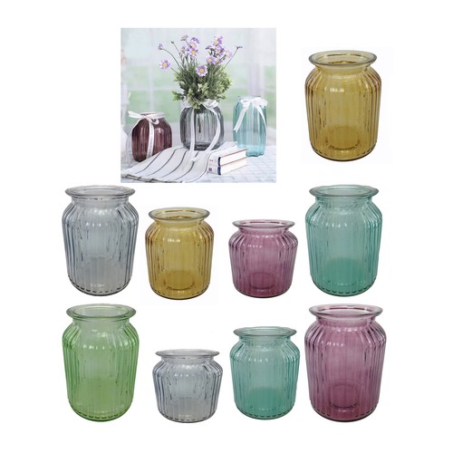 Dekovase glasvase vintage vase - vintage,