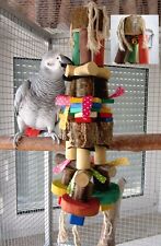 Papageienspielzeug, Bit of Everything, sehr viele Teile, Trägerseile wählbar