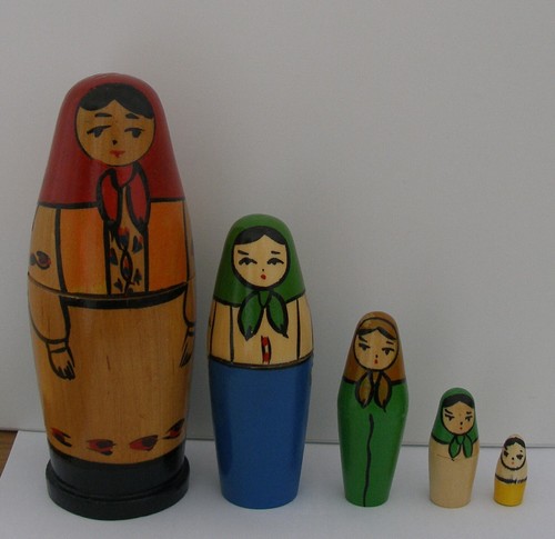 Russische matroschka - russische,