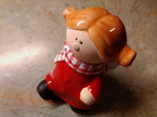 Weihnachtsengel aus keramik - weihnachtsengel, keramik/