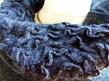 3854 She's Crazy Rollkragenpullover, extravagant gearbeitet, grau, Größe: M 2