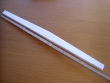 Ruderflosse für Segler- Höhenleitwerk,  ca. 72 x 5 cm, leicht kürzbar, NEU