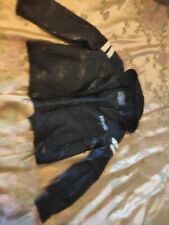 C&A Jungen Kunstleder  Biker Jacke 164 Schwarz 