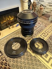 Soligor fish-eye lens 0.15X plus 52mm und 62mm Adapterringe