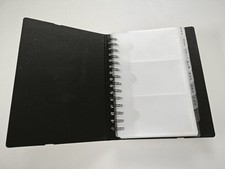 Visitenkarten Sammler Visitenkartenbuch Exacard im guten Zustand