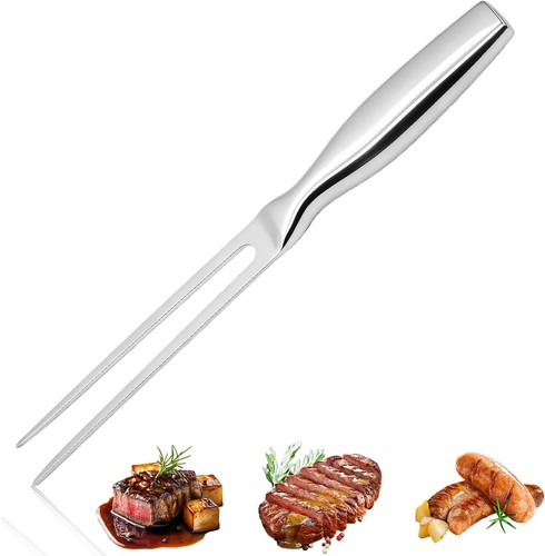 Fleischgabel edelstahl 27cm - edelstahl,