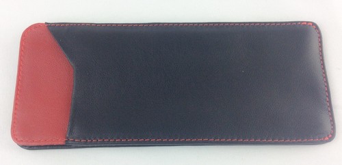 Echt leder etui handmade - leder, in