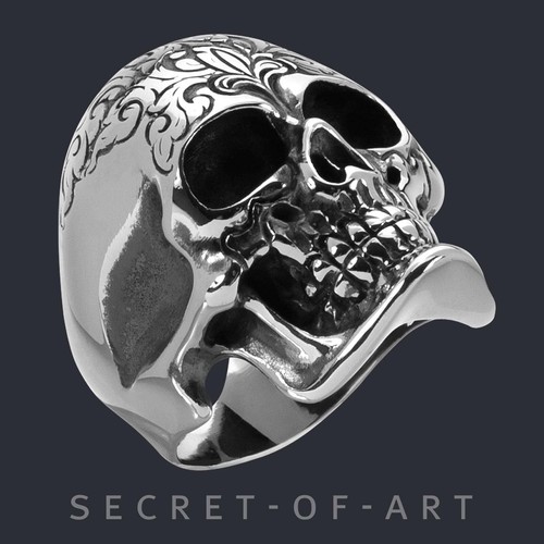 Totenkopf ring skull biker - ring,