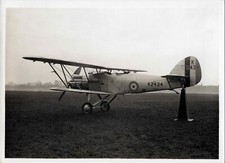 HAWKER DAG GER HART VINTAGE FOTO RAF ROYAL AIR FORCE 3