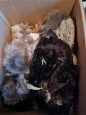 Pelzreste Echtfell Zum Basteln  od. Nähen