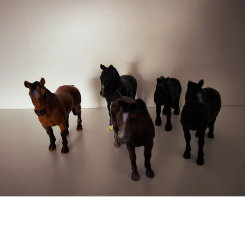 Pferde sammelfiguren set - sammelfiguren, 5