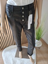 Jewelly jeans in leder - ❤️,