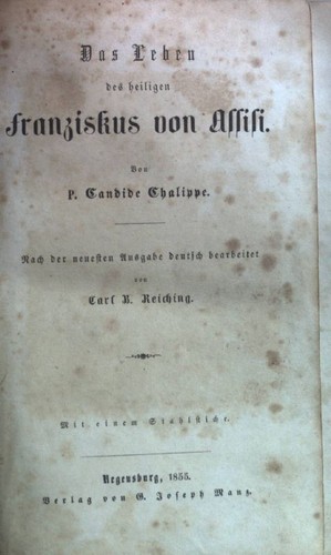 Das leben des heiligen - leben,
