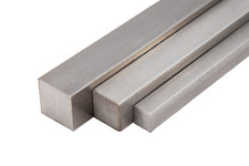 Vierkantstab 4x4mm – 50x50mm Edelstahl 1.4301 Quadratstab V2A Vierkant Voll AISI