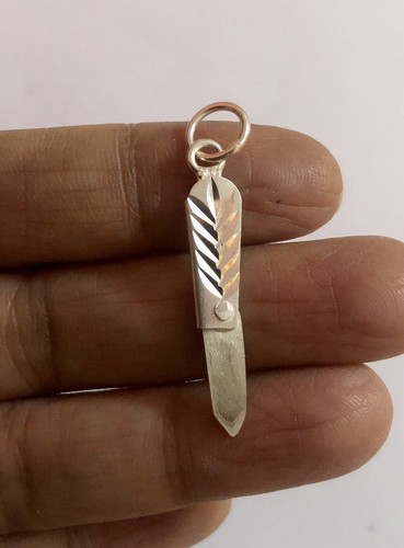 Reines silber chaku messer - reines,