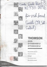 Thomson dth 8040 8042 - thomson,