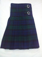 TC Herren Kilt 8 Yards Schwarz