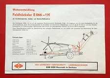 DDR Reklame Prospekt