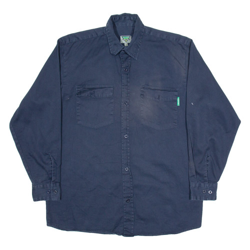 Gatts herren arbeitshemd - herren, blau