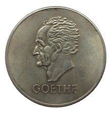Medaille Weimarer Republik Göthe 5 Reichsmark 1932 A  ca.37,5 mm/ 22,66  gr